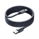 Кабель REMAX Phantom aluminum alloy light fast charging braided data cable 1.2M CB01(A-C) (6954851235033)