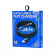 Кабель REMAX Phantom aluminum alloy light fast charging braided data cable 1.2M CB01(A-C) (6954851235033)