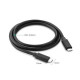 Кабель UGREEN US286 USB 2.0 Type C to Type C Cable Nickel Plating 1m (Black) (UGR-50997) (UGR-50997)