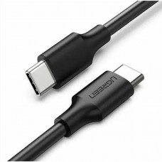 Кабель UGREEN US286 USB 2.0 Type C to Type C Cable Nickel Plating 1m (Black) (UGR-50997) (UGR-50997)