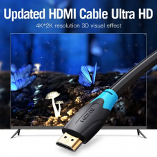 Кабель Vention HDMI-HDMI, 1 м, v2.0 (AACBF) (AACBF)