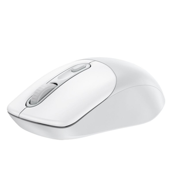 Маніпулятор миша HOCO GM28 2.4G business wireless mouse White Gray