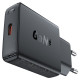 Мережевий зарядний пристрій ACEFAST A65 PD20W GaN single USB-C ultra-thin charger Чорний