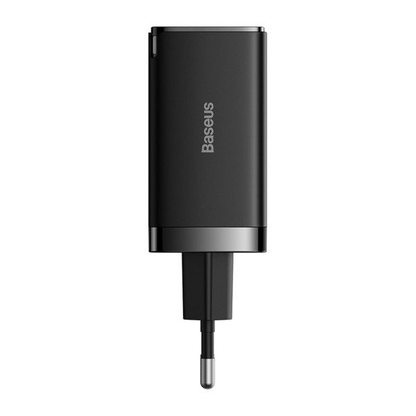 Мережевий зарядний пристрій Baseus GaN5 Pro Fast Charger 2C+U 65W EU Black(Include：Baseus Xiaobai series fast charging Cable Type-C to Type-C 100W(