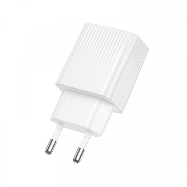 Мережевий зарядний пристрій BOROFONE BAS71A Source single-port charger White (6941991122569)