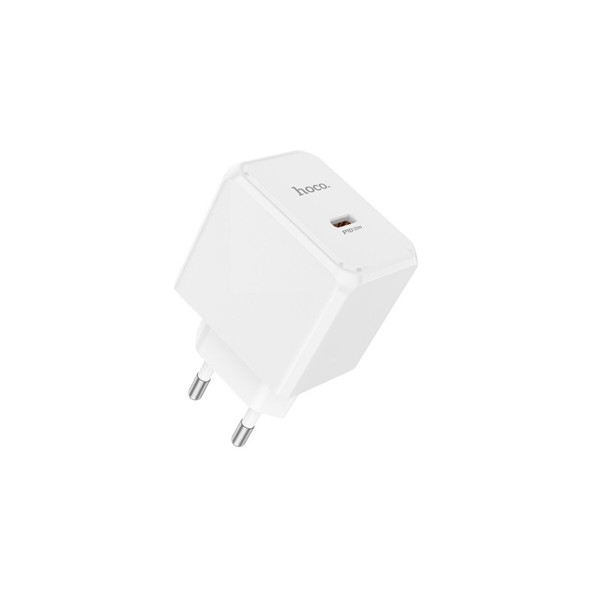 Мережевий зарядний пристрій HOCO CS13A Ocean single port PD20W charger Білий