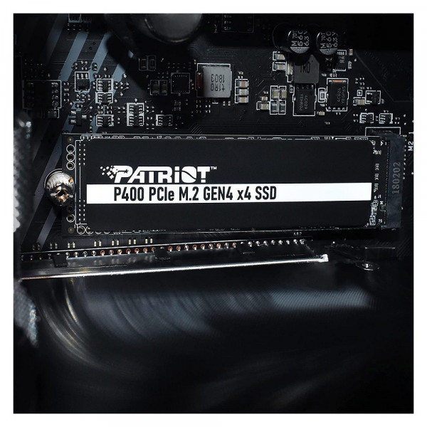 Накопичувач SSD M.2 Patriot P400 Lite 1TB NVMe 1.4 2280 Gen 4x4, 2700/3500 3D TLC (P400LP1KGM28H)