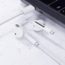 Навушники ACEFAST L13 USB-C semi-in-ear wired earphones with mic White (6974316286691)