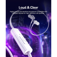 Навушники Baseus Encok CZ11 Wired Earphones Moon White (A00164300213-Z1)