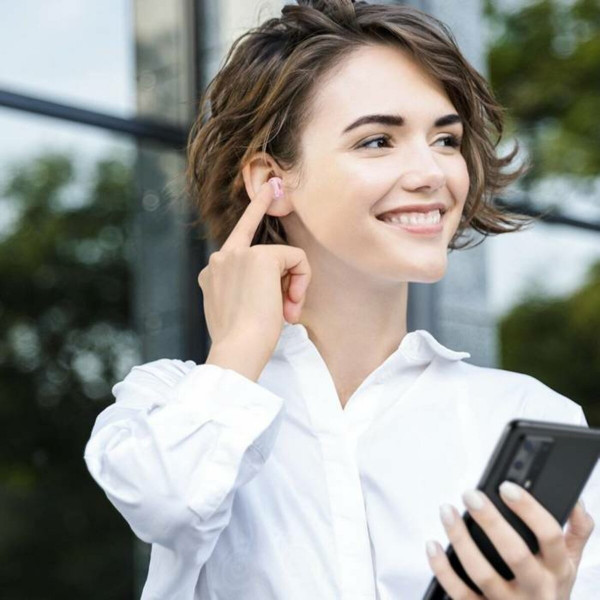 Навушники Baseus Encok True Wireless Earphones WM01 Pink