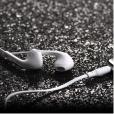Навушники HOCO M39 Rhyme sound earphones with microphone White (6957531079774)