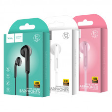 Навушники HOCO M39 Rhyme sound earphones with microphone White (6957531079774)