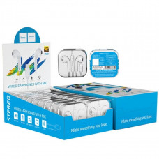 Навушники HOCO M80 Original series earphones for Type-C display set(20PCS) Білий