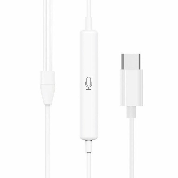 Навушники HOCO M80 Original series earphones for Type-C display set(20PCS) Білий