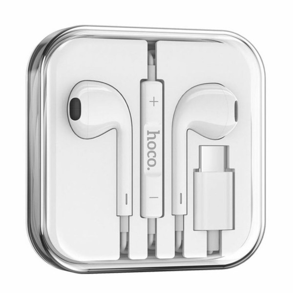 Навушники HOCO M80 Original series earphones for Type-C display set(20PCS) Білий
