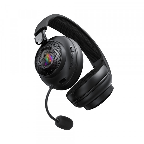 Навушники ігрові ACEFAST H15 gaming wireless headset Black (6974316286424)