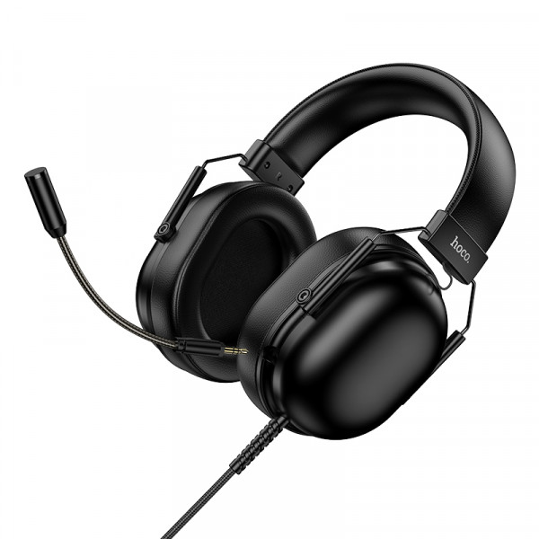 Навушники ігрові HOCO W113 Dynamic USB7.1 channel gaming headphones Black (6942007664127)