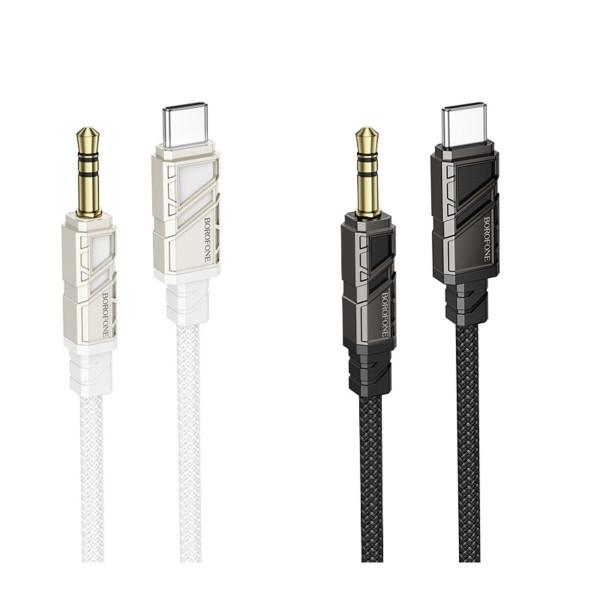 Перехідник BOROFONE BL22 Dignity digital audio conversion cable Type-C Black