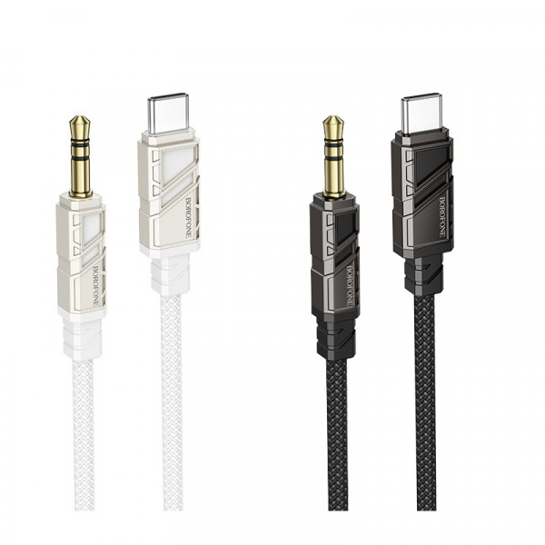 Перехідник BOROFONE BL22 Dignity digital audio conversion cable Type-C Black