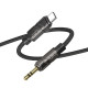 Перехідник BOROFONE BL22 Dignity digital audio conversion cable Type-C Black