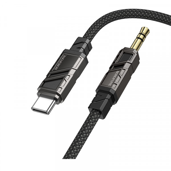 Перехідник BOROFONE BL22 Dignity digital audio conversion cable Type-C Black