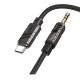 Перехідник BOROFONE BL22 Dignity digital audio conversion cable Type-C Black