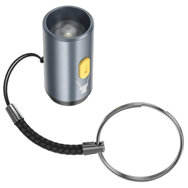 Перехідник HOCO UA38A Type-C to LED light adapter Gray