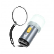 Перехідник HOCO UA38A Type-C to LED light adapter Gray
