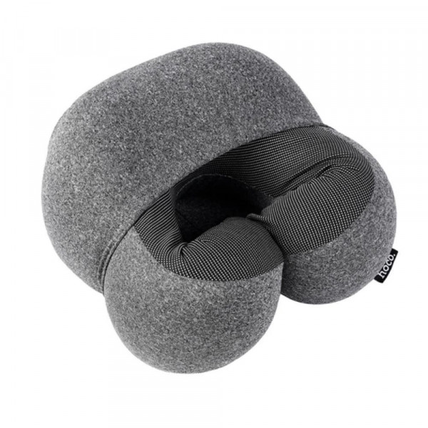Подушка для подорожі HOCO HX70 slow rebound memory foam U-shaped pillow Black (6942007664677)