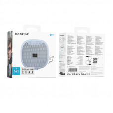 Портативна колонка BOROFONE BR47 Star sports BT speaker Blue Star (6941991118142)