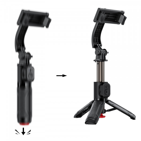 Селфі-монопод ACEFAST E43 Supports automatic selfie stand opening Black (6974316286141)