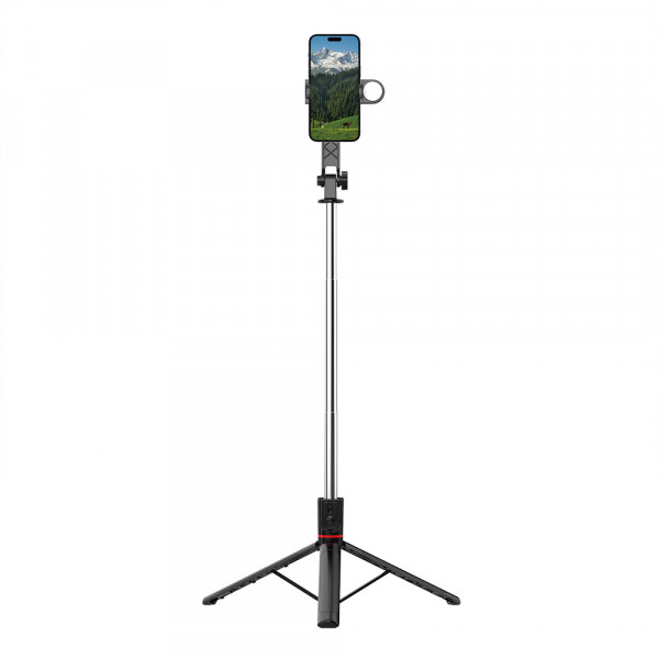 Селфі-трипод WIWU Live broadcast tripod selfie stick 1.8m Wi-SE015 Black (6976975615638)