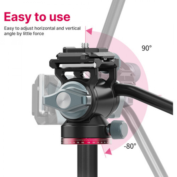 Штативна голова Ulanzi U-190 Hydraulic Head Mini (2895)