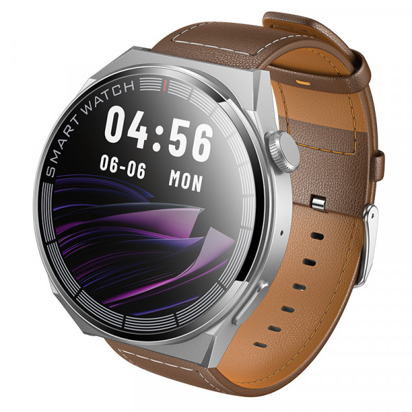 Смарт-годинник HOCO Y35 36mm. 250 mAh. IP67 Smart sports watch(call version) Silver (6942007663656)