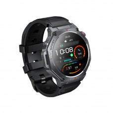 Смарт-годинник HOCO Y37 AMOLED 36mm. 520 mAh. GPS sports watch(call version) Black (6942007666046)