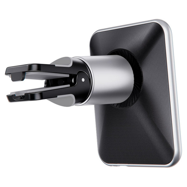 Тримач для мобiльного з БЗП BOROFONE BH43 Xperience magnetic wireless charging car holder Black+Silver