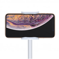 Тримач для телефона Baseus Unlimited adjustment lazy phone holder silver (SULR-0S)