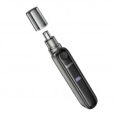 Тример для носа HOCO HP33 electric nose hair trimmer with display Metal gray (6942007623841)