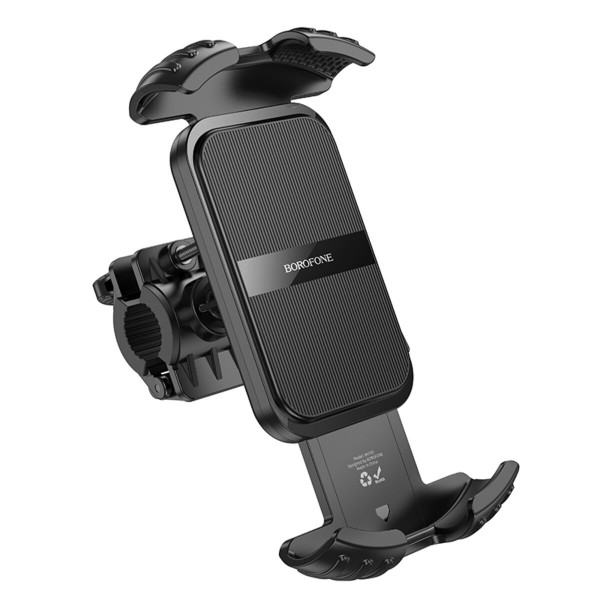 Велотримач для телефона BOROFONE BH105 Crown bicycle motorcycle universal holder Black