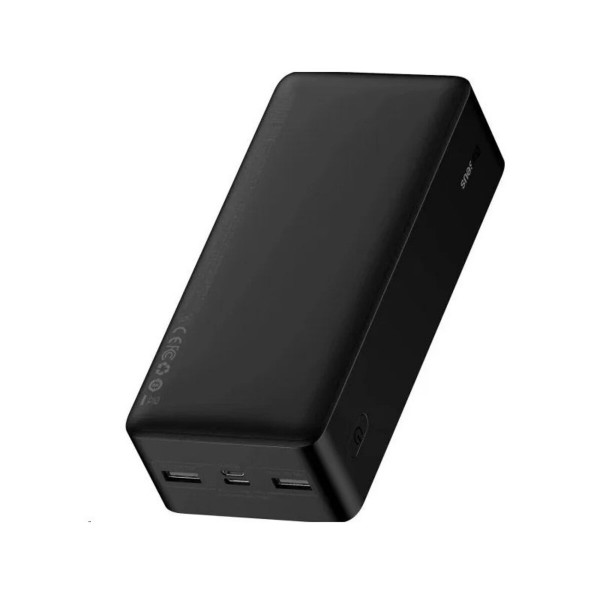Зовнішній акумулятор Baseus Bipow Digital Display Power Bank 30000mAh 15W Black