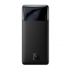 Зовнішній акумулятор Baseus Bipow Digital Display Power Bank 30000mAh 15W Чорний
