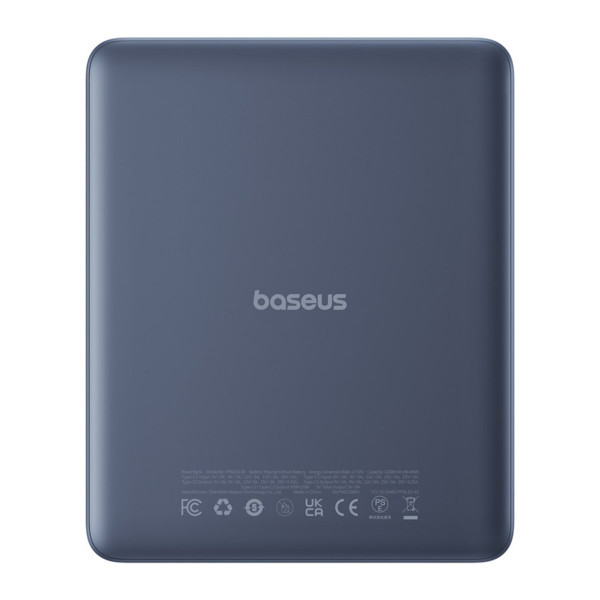 Зовнішній акумулятор Baseus Blade2 Fast-Charging Power Bank with Digital Display Intelligent Edition 12000mAh 65W Mariana Blue (with Baseus Mini Whit