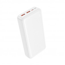 Зовнішній акумулятор BOROFONE BJ80A Clever 22.5W+PD20W fully compatible power bank(20000mAh) White (6941991121623)
