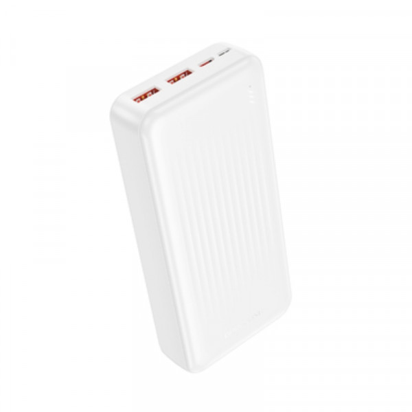 Зовнішній акумулятор BOROFONE BJ80A Clever 22.5W+PD20W fully compatible power bank(20000mAh) White (6941991121623)
