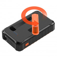 Зовнішній акумулятор Mibrand EXTREME 12000mAh solar and dynamo rechargable