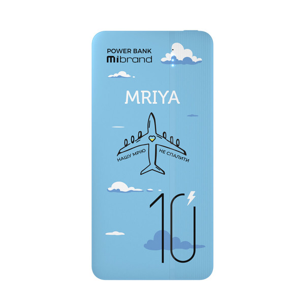 Зовнішній акумулятор Mibrand Mriya 10000mAh 20W Blue