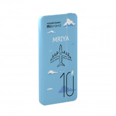 Зовнішній акумулятор Mibrand Mriya 10000mAh 20W Блакитний