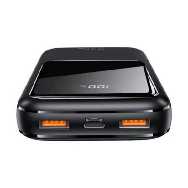 Зовнішній акумулятор Usams US-CD177 PB58 Dual QC+PD Digital Display 22.5W 20000mAh Black