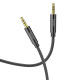Аудiокабель HOCO UPA19 AUX audio cable (L=1M) Black