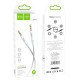 Аудiокабель HOCO UPA19 AUX audio cable (L=1M) Silver